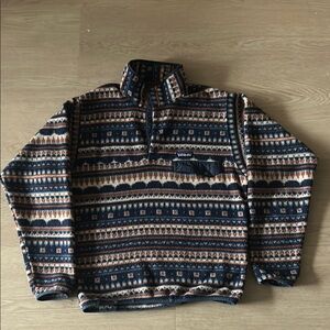Patagonia Patterned Fleece Pullover